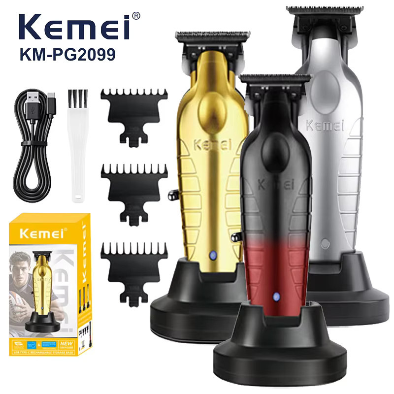 Kemei KM-PG2099 Haarschneidemaschine für Herren, Silber - Bild 5