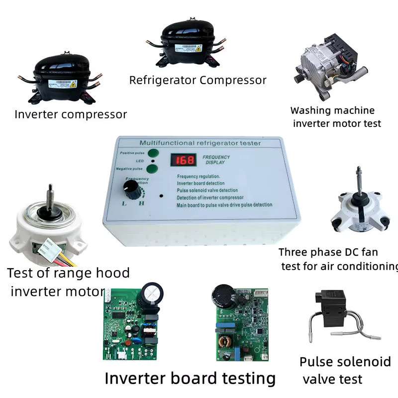 ZJMZYM Inverter-Kühlschrank-Detektor multifunktionaler Kühlschranktester für Impuls-Magnetventiltests zur Fehlererkennung - Bild 2
