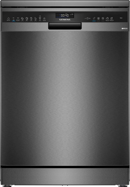 Siemens Stand-Geschirrspüler SN25EC13CE in Silber, Breite: 60 cm - Bild 1