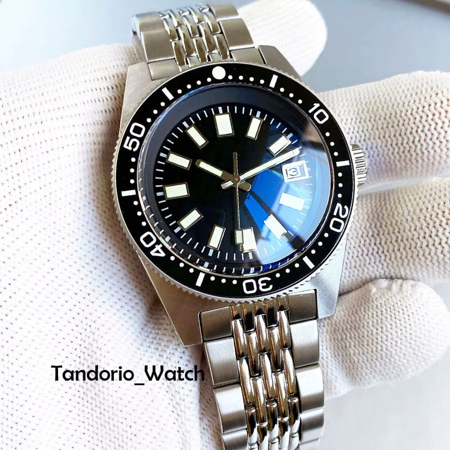 Tandorio Armbanduhr, Automatik, Edelstahl, 41 mm, Herren, 30 ATM - Bild 3