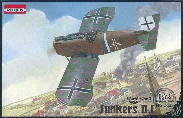 Roden Junkers D. I late World War I, Fahrzeug, 1:72 - Bild 1