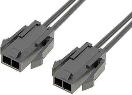 Molex Stiftgehäuse-Kabel 2-polig in Schwarz 2147521023 - Bild 1
