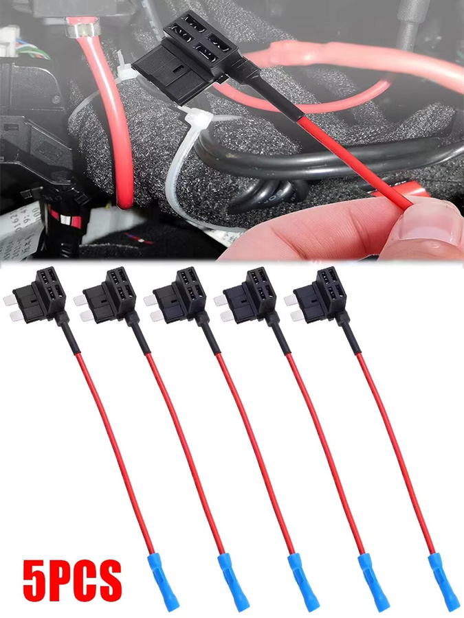 5/10 Stück Add-a-Circuit Sicherungsadapter für die Schaltungsänderung in der Auto-Sicherungskasten Steckdose Stecker Set - Bild 4