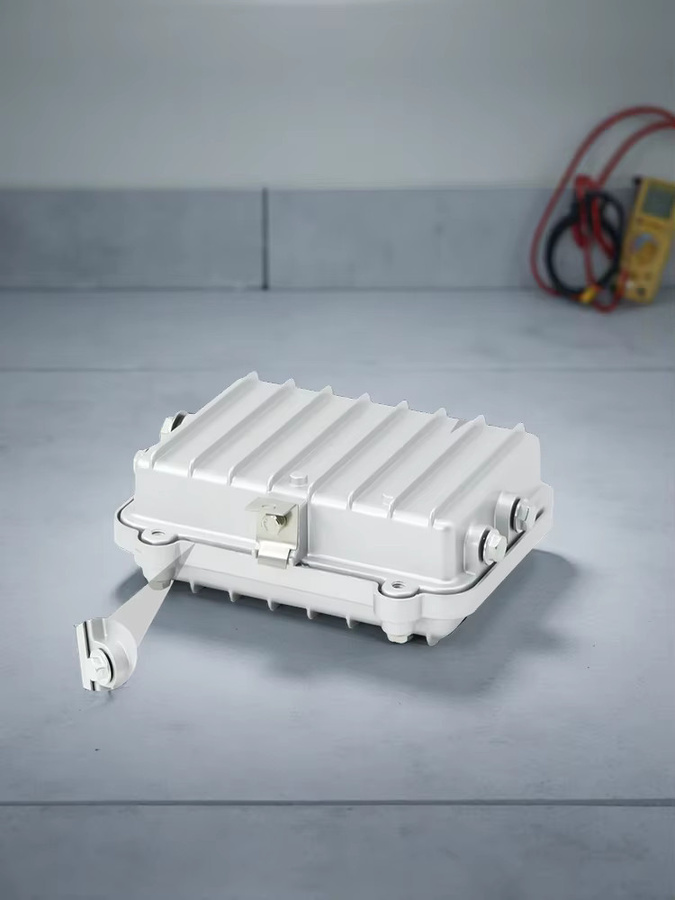SZOMK Outdoor AP Wireless Bridge Gehäuse aus Aluminiumguss, wasserdichte Metallbox für Kommunikationsbasisstationen und Verstärkergeräte - Bild 2