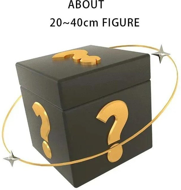 Yiran toy 1 Anime Figur Mystery Box, Naruto, One Piece, Demon Slayer, PVC Statue, 30cm - Bild 1