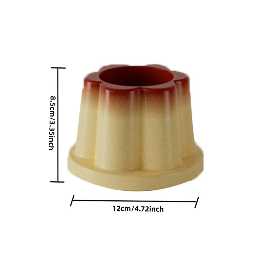 Kreativer Karamell-Pudding-Stiftehalter aus Kunststoff für deinen Schreibtisch mit großer Kapazität - Bild 2