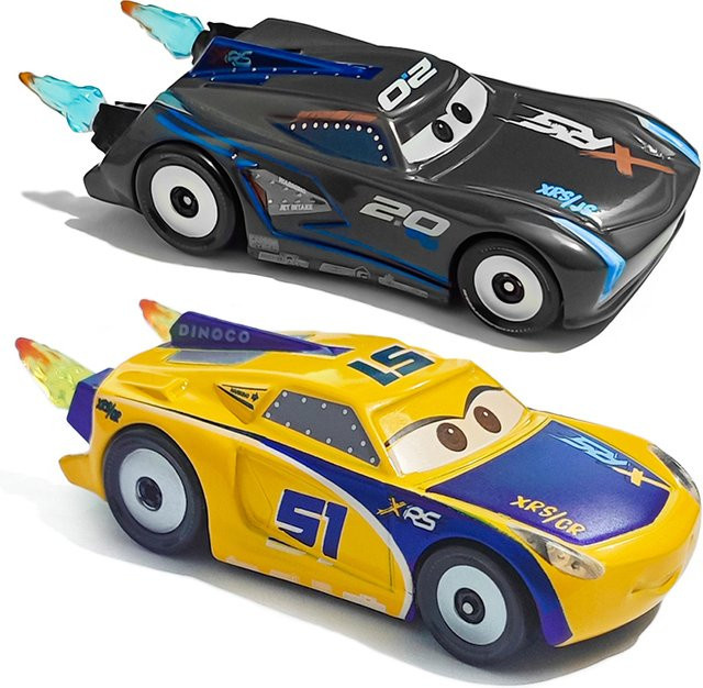 TAKARA TOMY Disney Pixar Cars Lightning McQueen 51 Modellauto, 1:55, Metall - Bild 1