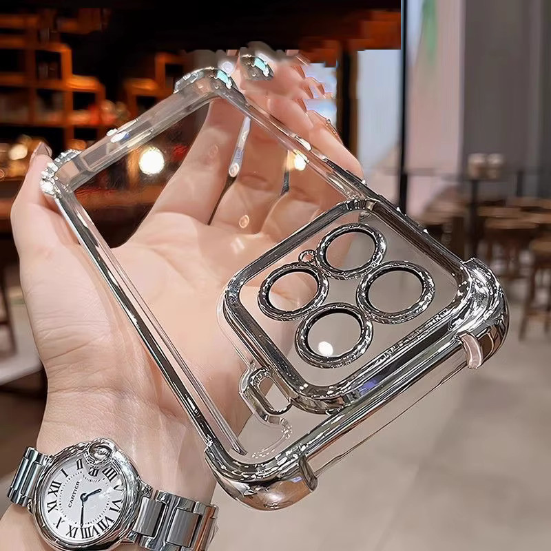 Stoßfeste TPU Silikon Schutzhülle für Xiaomi 15T Pro und Mi 15T 5G in Transparent - Bild 2