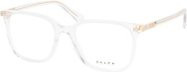 Ralph RA 7147 Korrektionsbrille, Vollrand, quadratisch, transparent, Damen - Bild 1