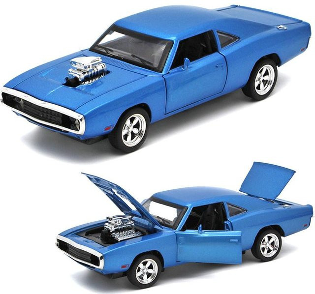 Linyi toy car Dodge Charger 1970 Rt, Modellauto, 1:32, mit Licht und Sound, ab 14 Jahren - Bild 1