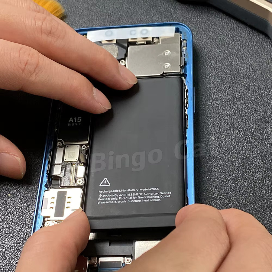 Diagnostischer Batterieersatz für iPhone 12 13 14 15 Mini Plus Pro Pro Max ohne Pop-up-Fehlermeldung kompatibel mit iOS 26.2 von Bingo Cat - Bild 4