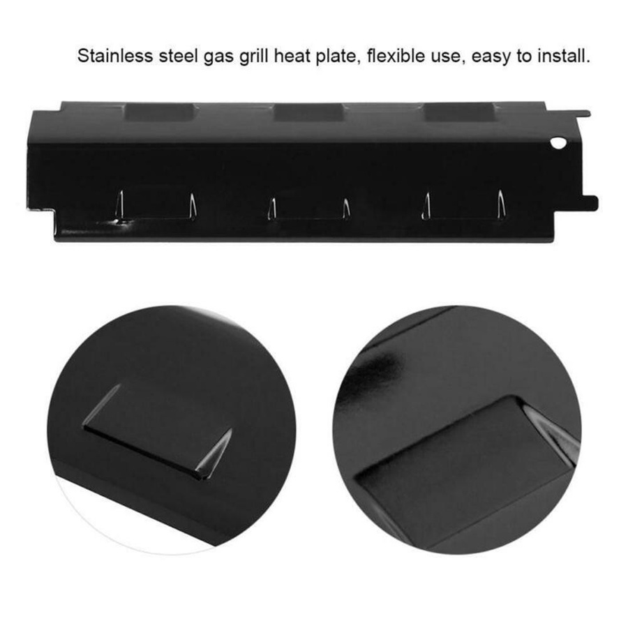 Charbroil Hitzeschild Ersatzteil aus Edelstahl für Gasgrill, 2er-Set, Schwarz - Bild 7