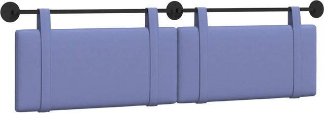 vidaXL Wandmontierte Hängevorderseite in Jeans Blau, B/H/T: 190 x 55 x 5 cm - Bild 1