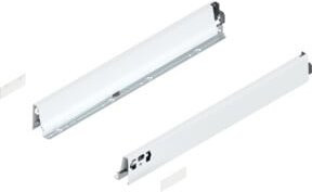 Blum TANDEMBOX Zarge für TANDEMBOX intivo/antaro, Höhe: 68 mm, Nutzlänge: 550 mm, links/rechts, Farbe: Seidenweiss - Bild 1