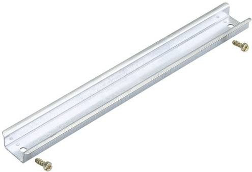Spelsberg GNS 006 Hutschiene aus verzinktem Stahlblech, ungelocht, Farbe: Silber, 25 Stück, Länge: 590 mm - Bild 1