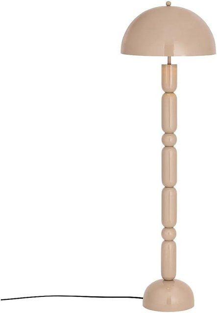 Vente-unique Stehlampe Eldon in Beige aus Metall mit Pilzform und E27 Fassung, Höhe: 45 cm - Bild 1