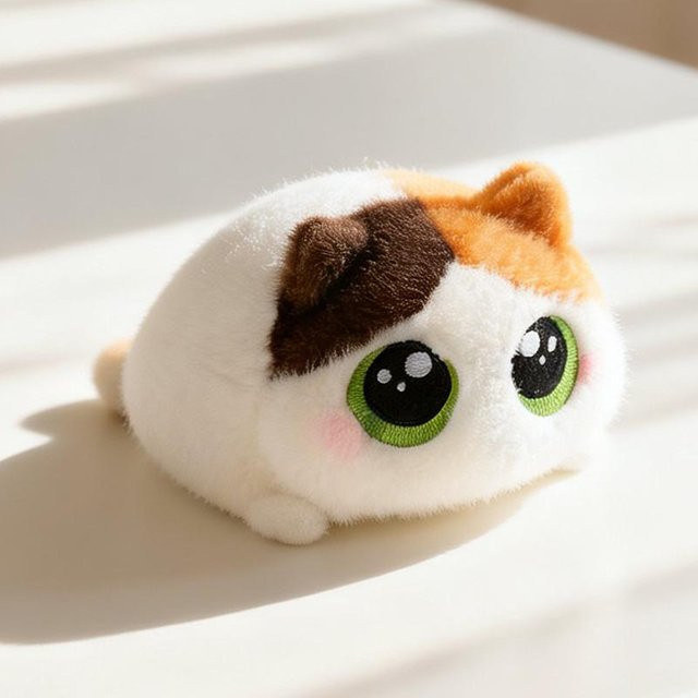 Yiran toy Siamkatze Kätzchen, Plüschtier, Schwarz, ab 3 Jahren - Bild 1