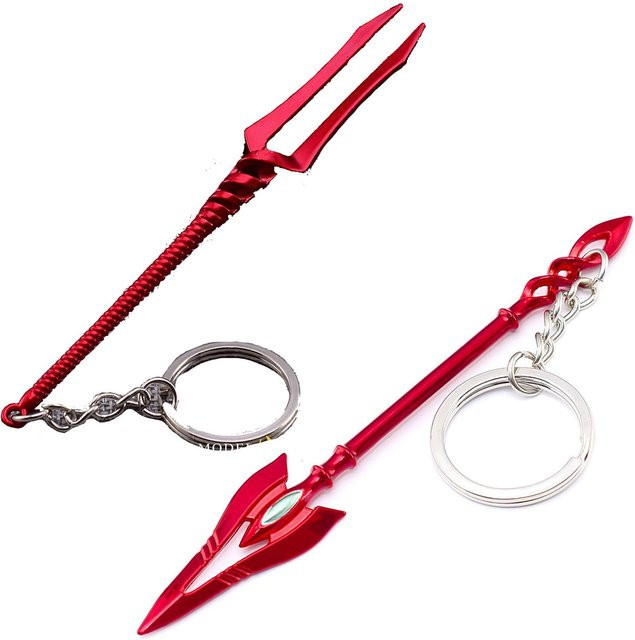 QQLADY Schlüsselanhänger Set, Legierung, Neon Genesis Evangelion, Unisex - Bild 1
