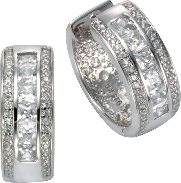 Celesta Ohrring 925 Sterling Silber, Zirkonia - Bild 1