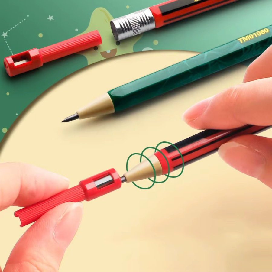 Automatischer Druckbleistift 2,0 mm mit 2B Mine für Skizzen und Zeichnungen - Bild 2