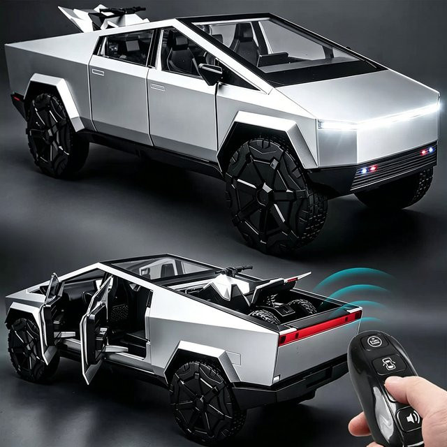 MAKEDA Pickup S680 Modellauto, 1:24, mit Licht und Sound, aus Legierung - Bild 1