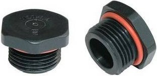 Jacob V301-1063-03 Schraubverschluss aus Nylon in Schwarz, 25 Stück - Bild 1