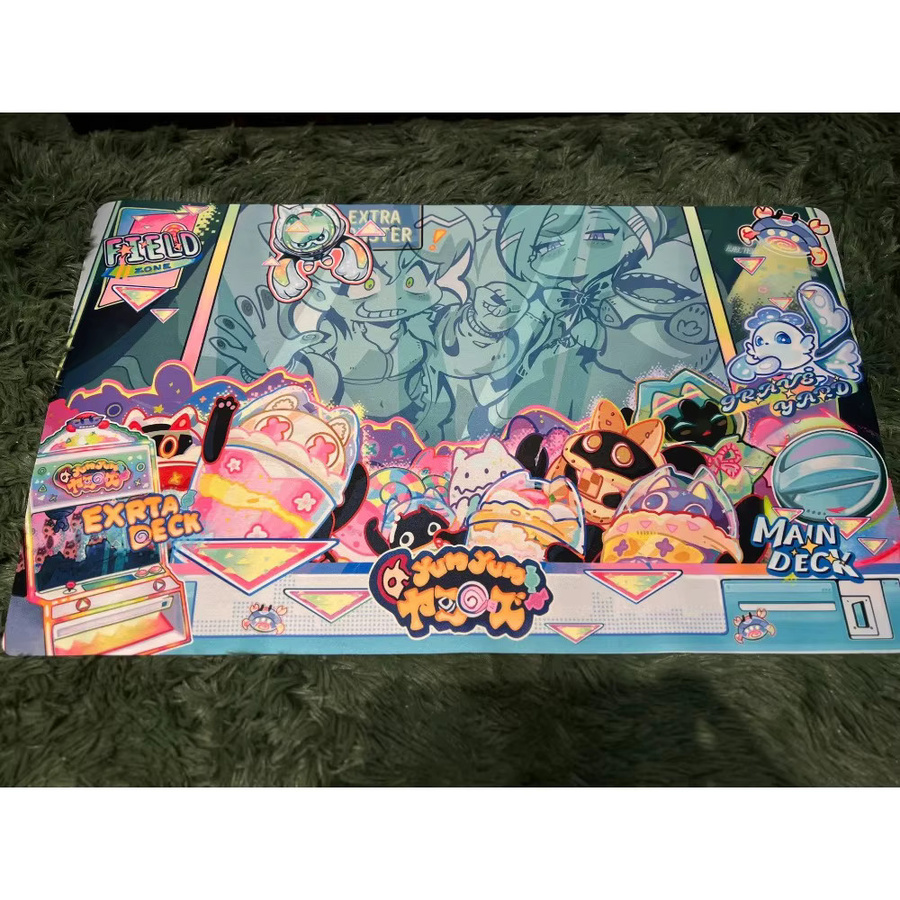 Yu-Gi-Oh! LiveTwin & Yummy Spielmatte, Gummikartenmatte, Bunt / Mehrfarbig - Bild 4