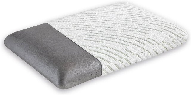 MLILY Eco Health Nackenkissen aus Memory-Schaum in Weiß, B/T: 60 x 40 cm, Höhe: 11 cm - Bild 1
