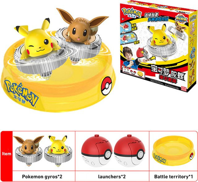 zhuangchen Pokémon Pikachu-Charmander Zugschnur-Kampfspielzeuge, Set - Bild 1