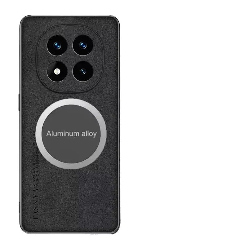 Magnetische Luxus Leder Schutzhülle für Xiaomi Poco F7 Ultra F7 Pro F6 Pro 5G in Braun - Bild 2