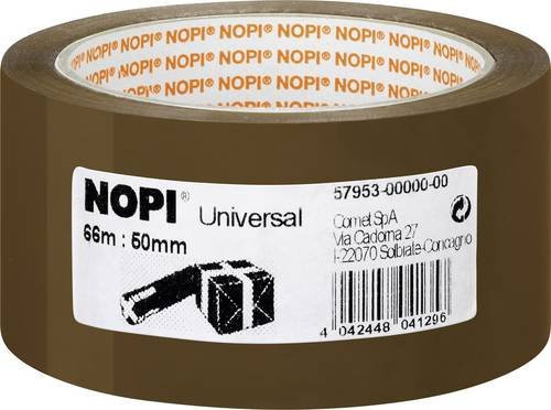 Nopi Universal Packband Braun, Breite: 50 mm, Länge: 66 m - Bild 1