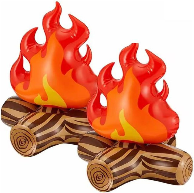 Binchi Outdoor Equipment Aufblasbares Lagerfeuer, Simulations-Spielzeug, Camping Requisiten - Bild 1