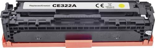 Renkforce Tonerpatrone Gelb kompatibel mit HP 128A CE322A für Laserdrucker, Reichweite 1300 Seiten - Bild 1