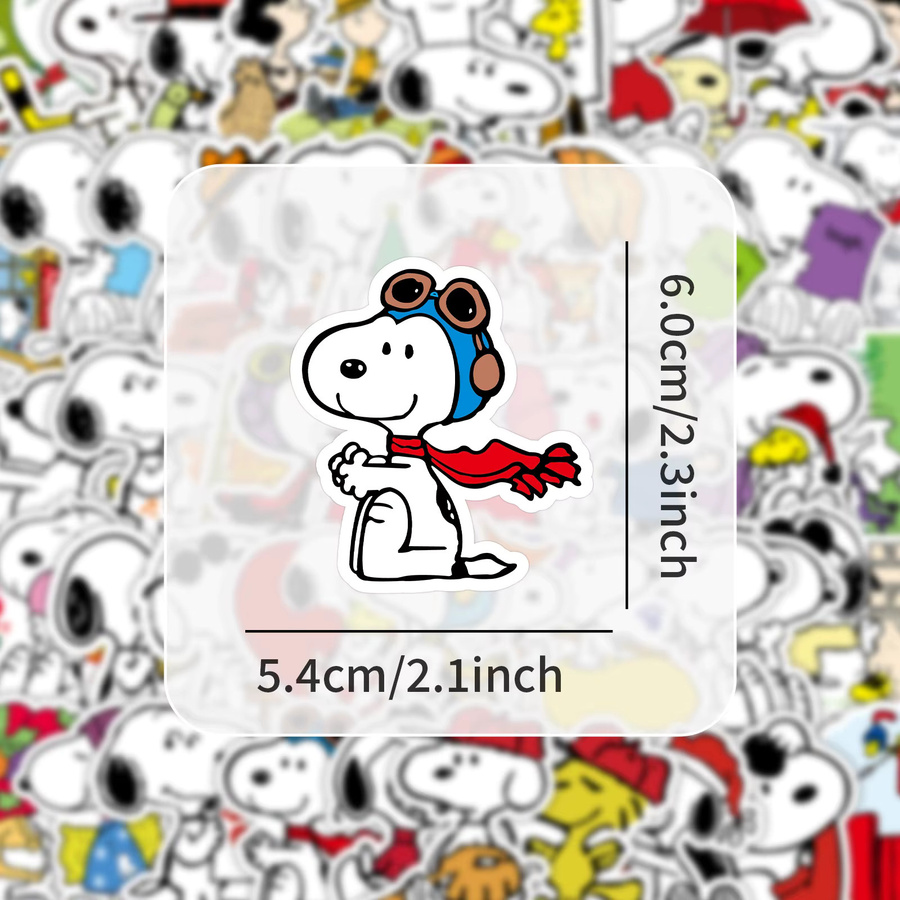 Bandai Snoopy Aufkleber, 100-teiliges Set, multicolour - Bild 3