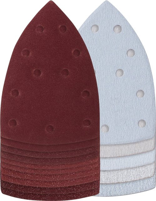 Parkside Schleifpapier-Set für Band-, Schwing-, Exzenter- und Multischleifer zur Bearbeitung von Holz und Farbe, Mehrfarbig - Bild 1