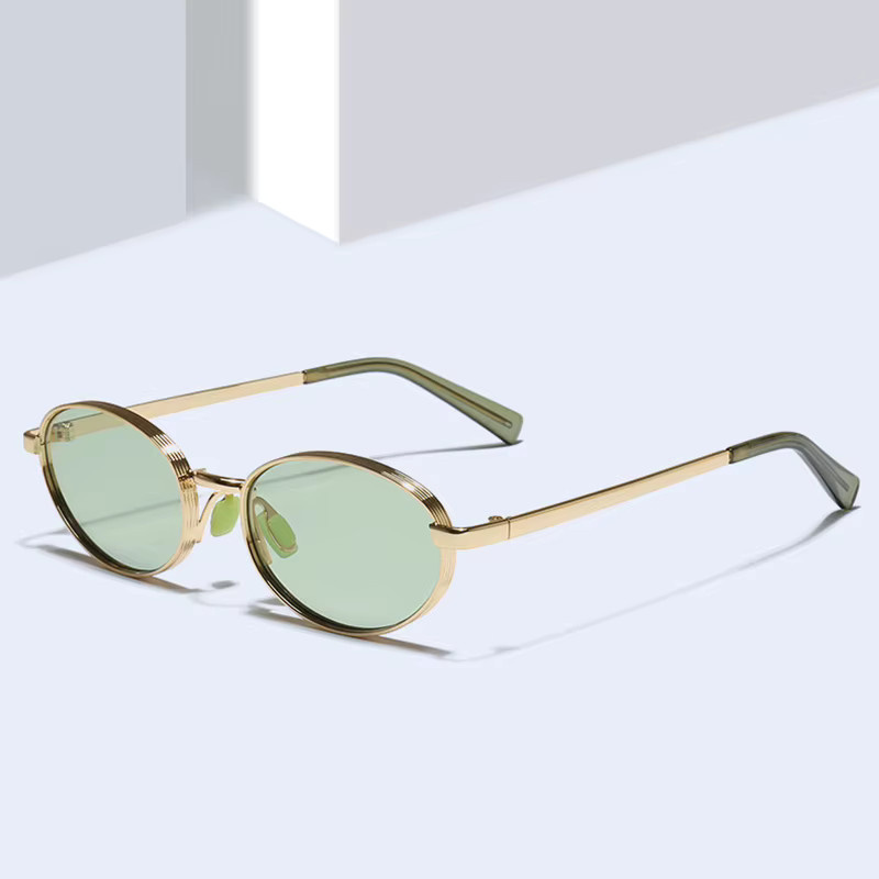 SHAUNA Sonnenbrille, oval, Metall, Vollrand, Multicolor, Unisex - Bild 2