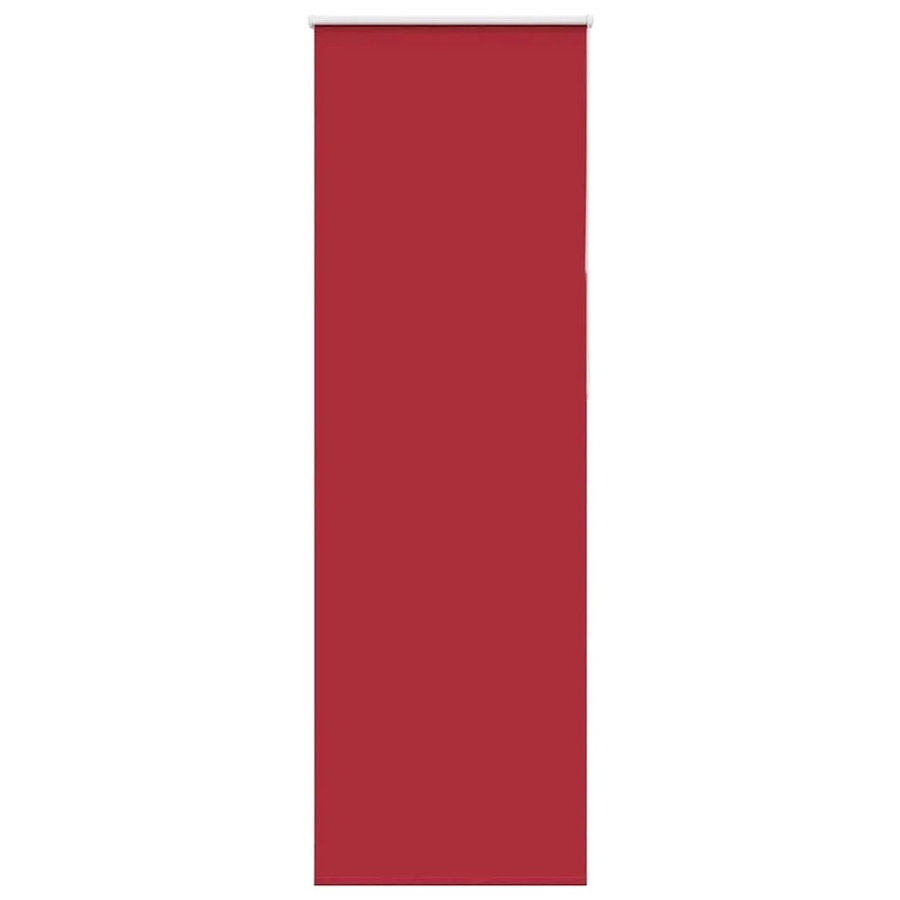 vidaXL Verdunkelungsrollo Rot aus Polyester, Breite: 80 cm, Höhe: 230 cm - Bild 2