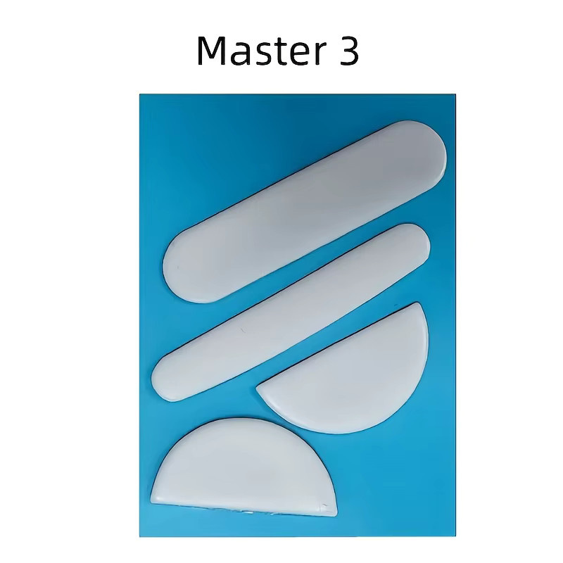 Logitech Anti-Rutsch-Mauspad aus TPU für MX Master 3/3S und 2/2S, 1 Set Maus-Fußgriffpads zur Verbesserung des Griffs - Bild 4
