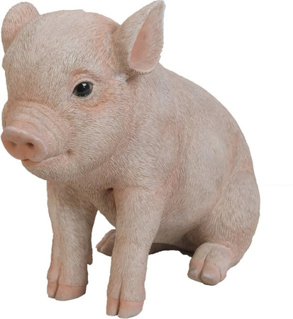Deko-Figur Ferkel von Sunny Garden aus Polystone, Höhe: 15 cm