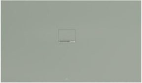 Villeroy & Boch Duschwanne Squaro Infinity Eck-Einbau, Mineralguss, Grau, B/T: 170 x 100 cm - Bild 1