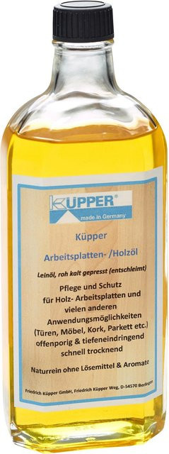Küpper Holz- und Arbeitsplattenöl Natural 250 ml - Bild 1