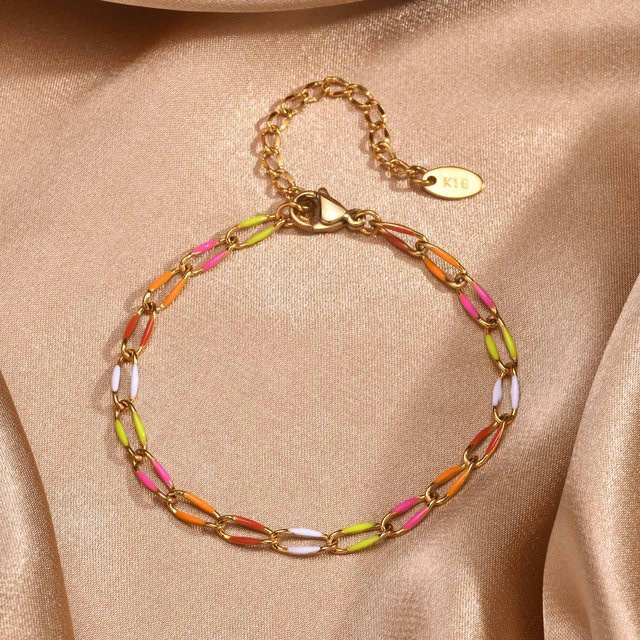 Meaeguet Armband, Edelstahl, Gold, Damen - Bild 1