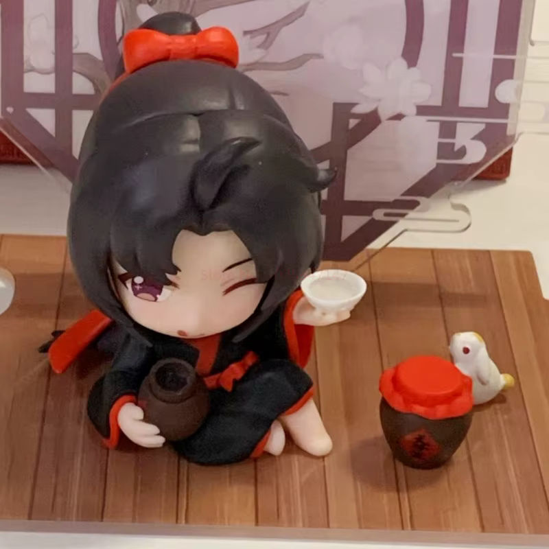 Bandai Anime Figuren Mo Dao Zu Shi Wei Wuxian und Lan Wangji als dekorative Kunststoff Modelle, mehrfarbig, Höhe: 6 cm - Bild 5