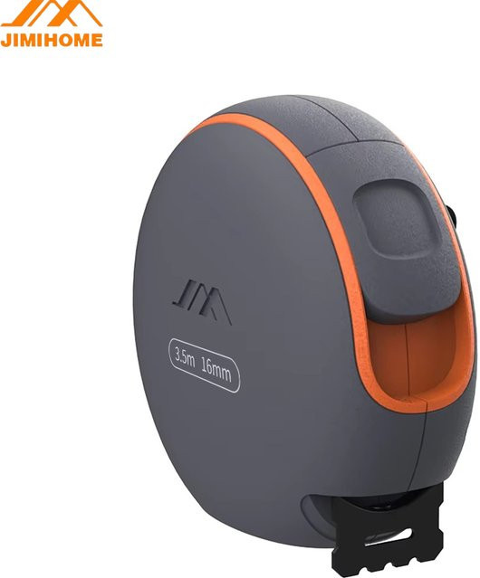 JIMIHOME Metrisches Stahl-Maßband in Grau mit 5,5 m Länge - Bild 1