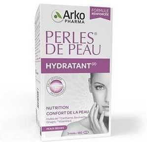 ArkoPharma Perles de Peau Feuchtigkeitsspendend, 180 Kapseln, Vitamin E - Bild 1
