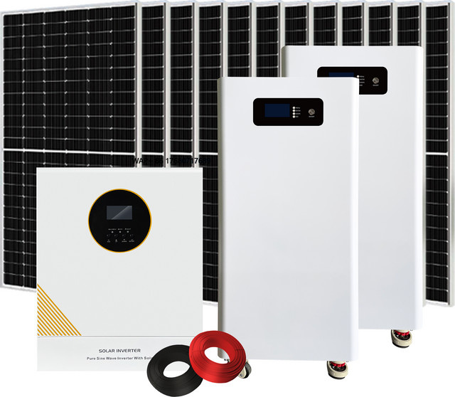 DIY Solargenerator Home Energy Storage Kit für das ganze Haus in Weiß - Bild 1