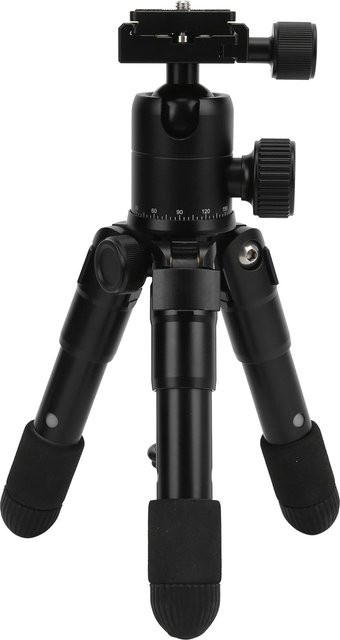 Ulanzi QQ66 Makro Tischstativ aus Aluminiumlegierung für SLR- und spiegellose Kameras, Schwarz - Bild 1