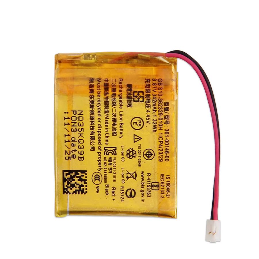 Ersatzakku 342mAh für Garmin Forerunner 955, 955 Solar, Fenix 7, Epix Pro, MARQ Gen 2 und MARQ 2, Modell 361-00146-00 - Bild 2