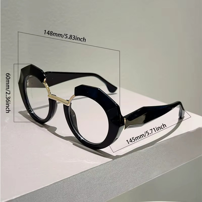 FELRES Lesebrille Damen, Vollrand, Schwarz, Blaulichtfilter - Bild 2