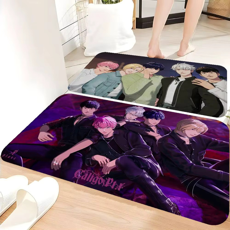 P-PLAVES ASTERUM Kpop Bodenteppich im nordischen Stil, Multicolor - Bild 6